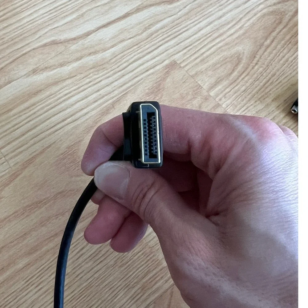 Moread DisplayPort to HDMI Adapter Unisex OS Black Very Good Video Converter